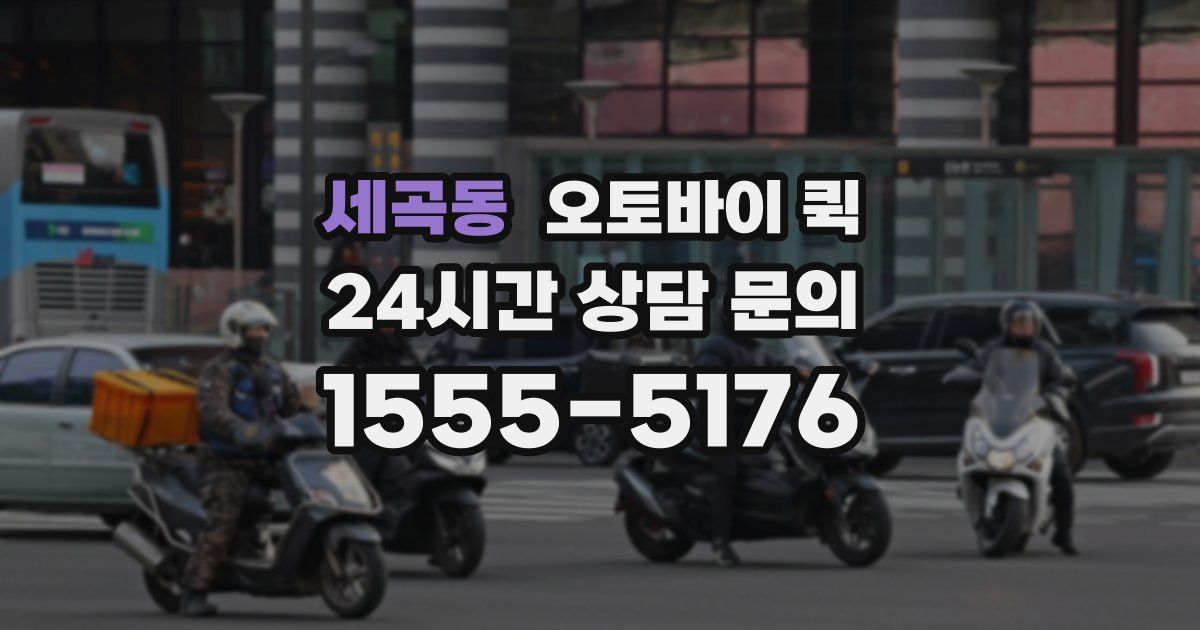 세곡동 오토바이 퀵