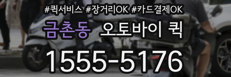 금촌동 오토바이 퀵