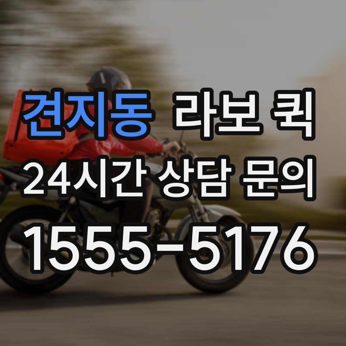 견지동 라보 퀵
