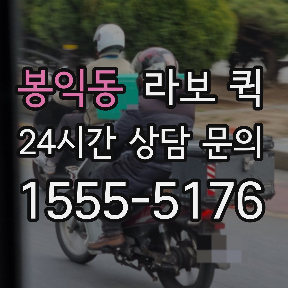 봉익동 라보 퀵 지역별 이용 차이 알아보기
