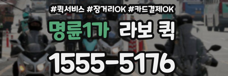 명륜1가 라보 퀵