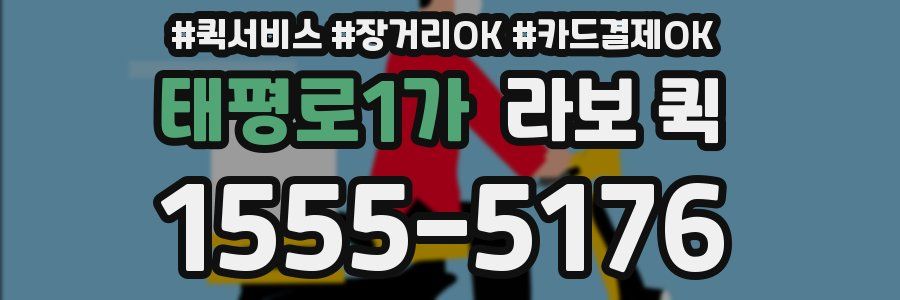 태평로1가 라보 퀵