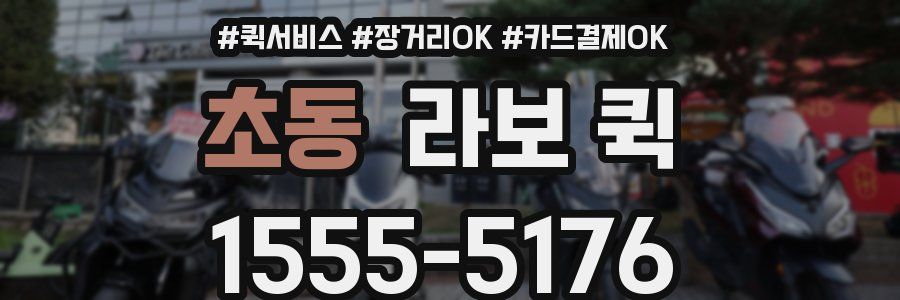 초동 라보 퀵