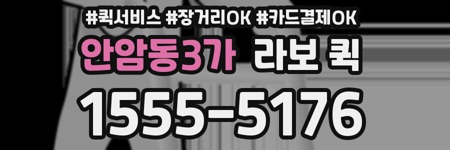 안암동3가 라보 퀵