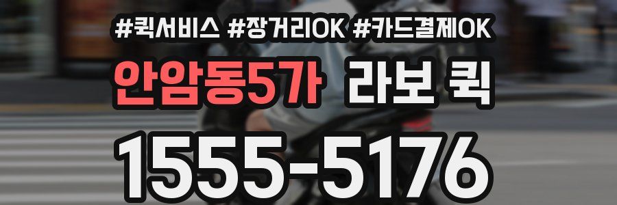 안암동5가 라보 퀵
