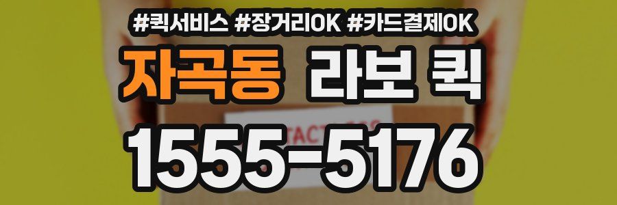 자곡동 라보 퀵