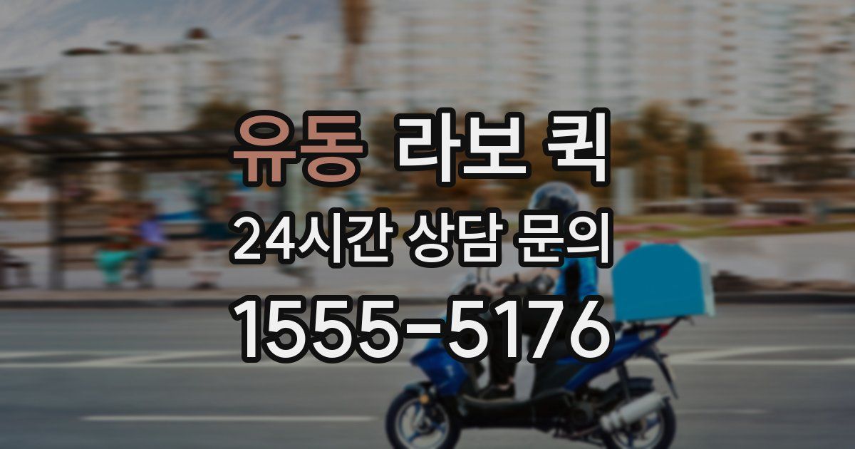 유동 라보 퀵