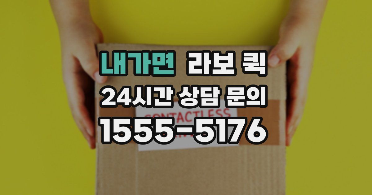 내가면 라보 퀵
