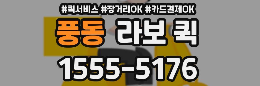 풍동 라보 퀵