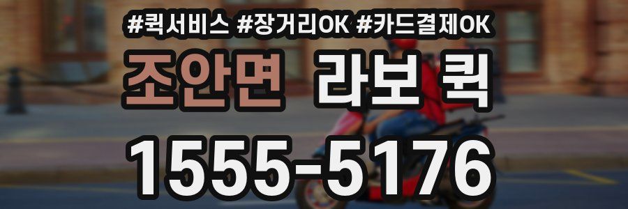 조안면 라보 퀵