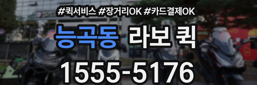 능곡동 라보 퀵