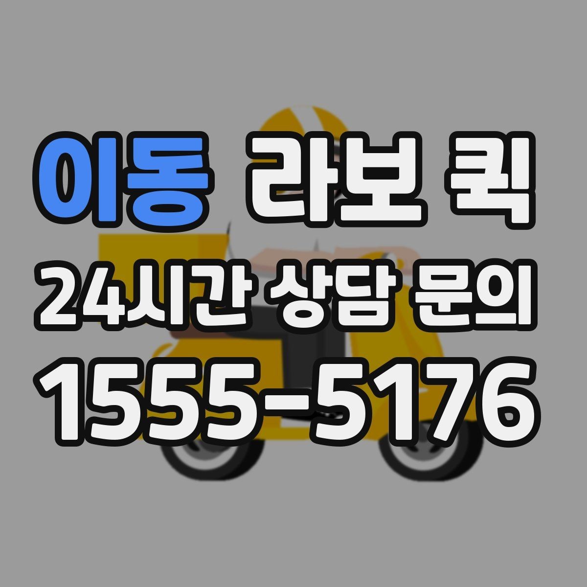 이동 라보 퀵 혼자 옮기기 어려운 짐에 맞는지 확인하기