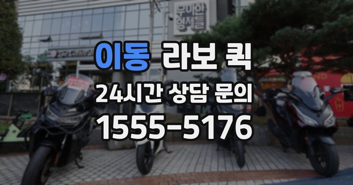 이동 라보 퀵