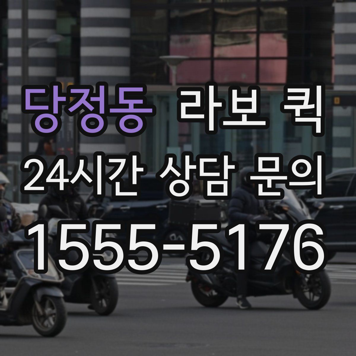 당정동 라보 퀵