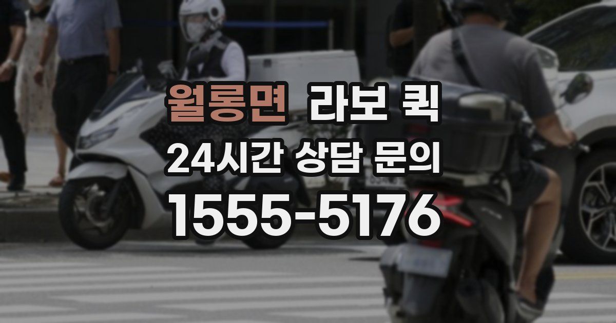 월롱면 라보 퀵