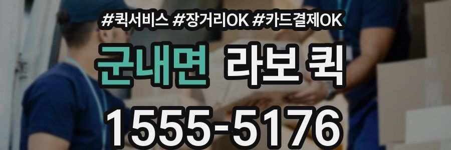 군내면 라보 퀵