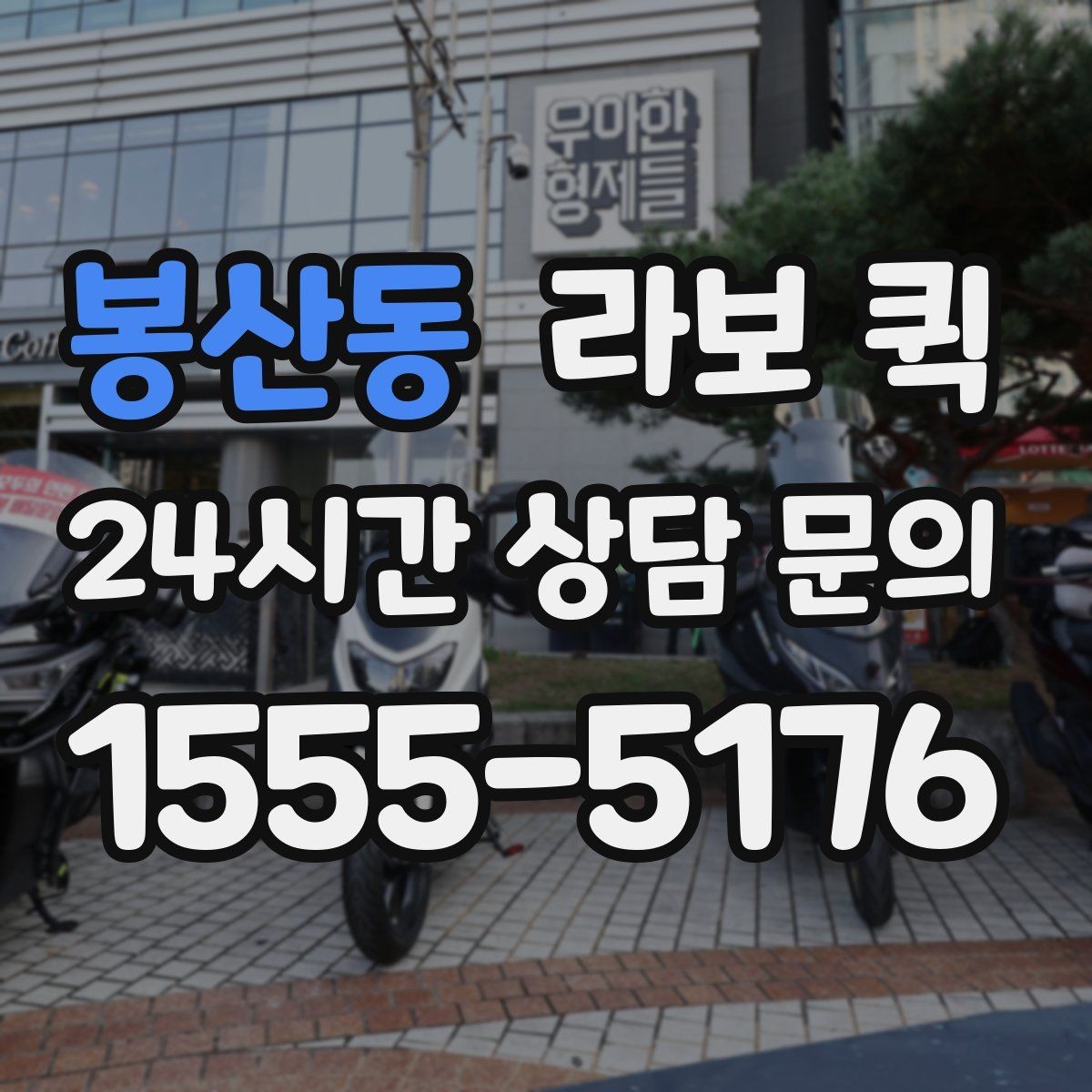 봉산동 라보 퀵 보관 및 관리 요령