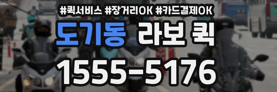 도기동 라보 퀵