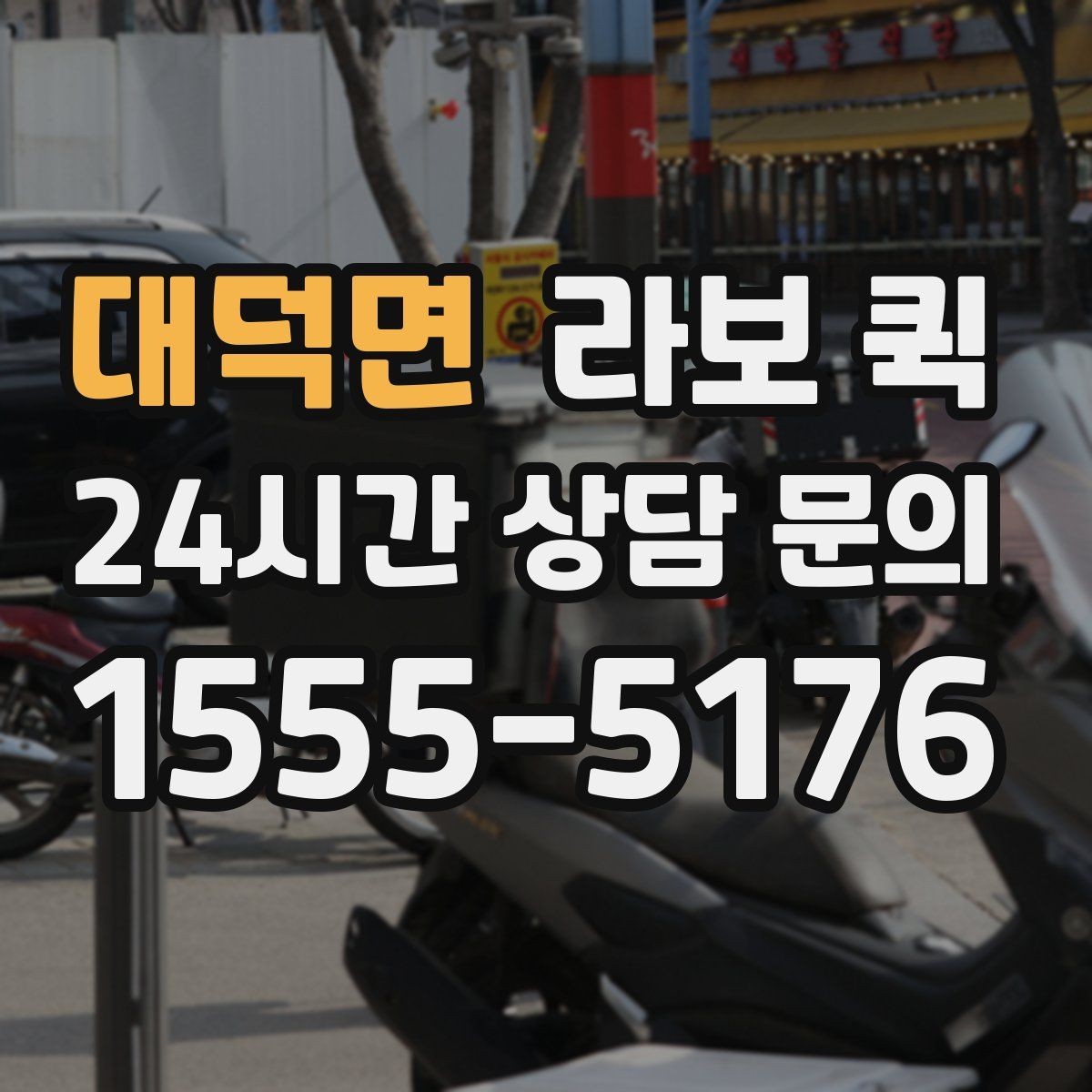 대덕면 라보 퀵 도입 전 반드시 확인할 것