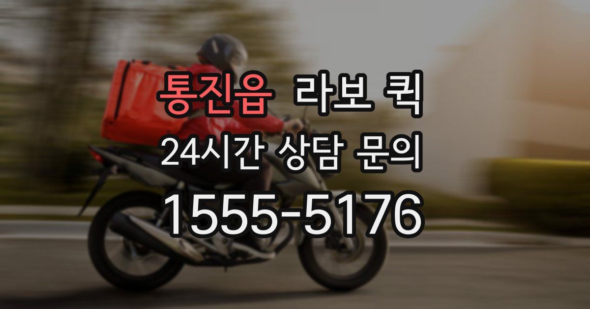 통진읍 라보 퀵