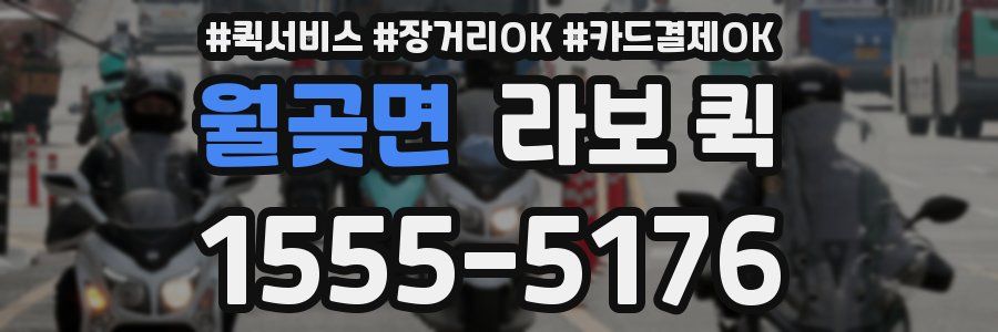 월곶면 라보 퀵