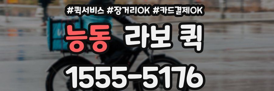 능동 라보 퀵