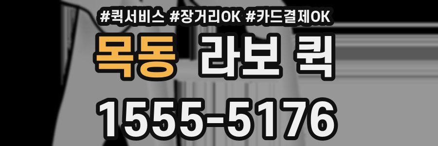목동 라보 퀵