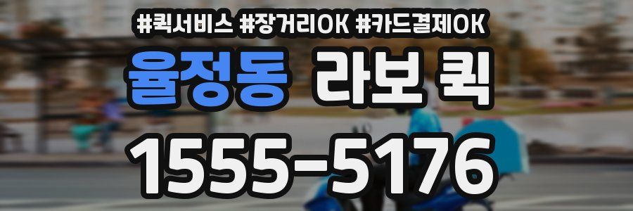 율정동 라보 퀵