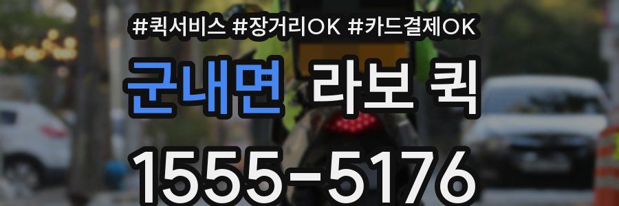 군내면 라보 퀵