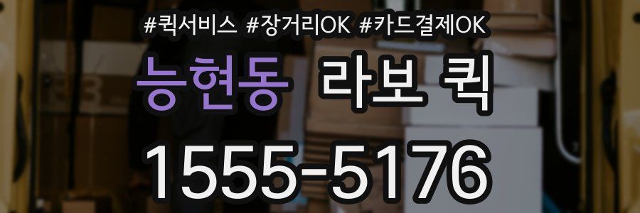 능현동 라보 퀵