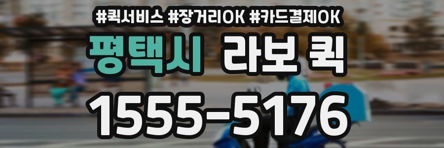 평택시 라보 퀵