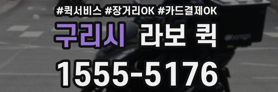 구리시 라보 퀵