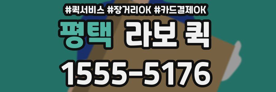 평택 라보 퀵