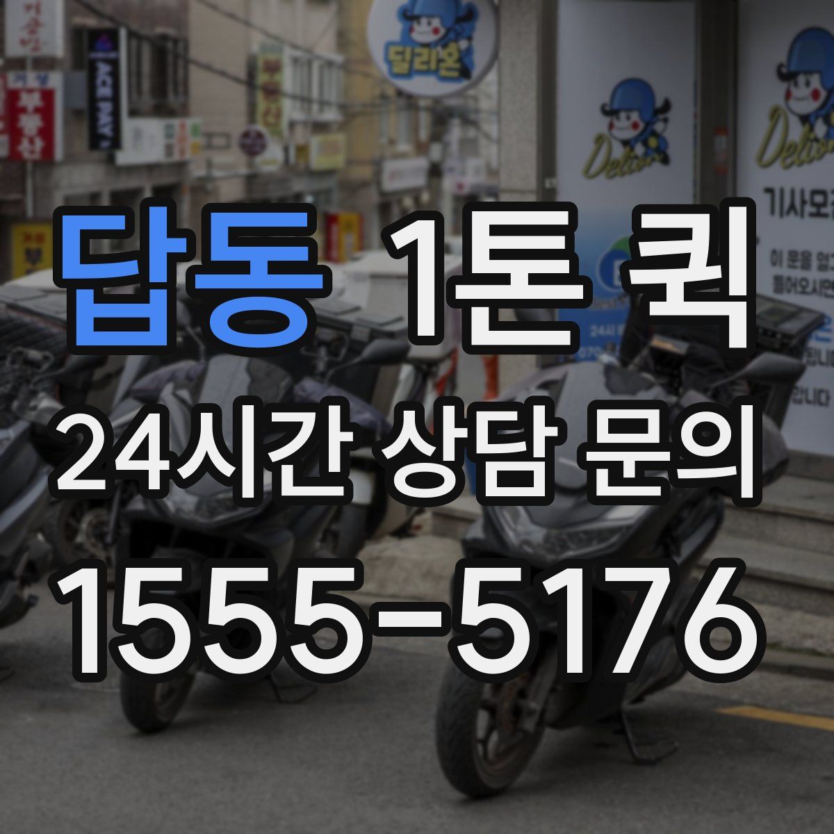 답동 1톤 퀵