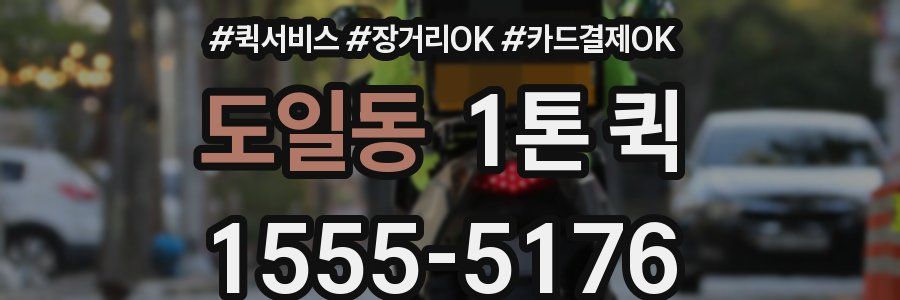 도일동 1톤 퀵