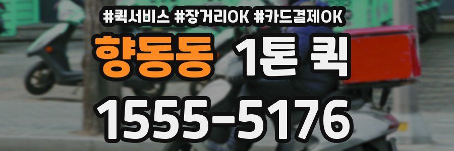 향동동 1톤 퀵