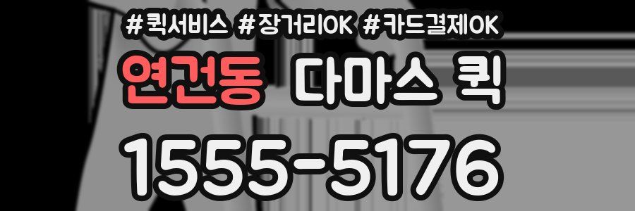 연건동 다마스 퀵