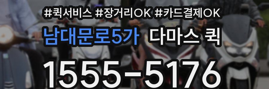 남대문로5가 다마스 퀵