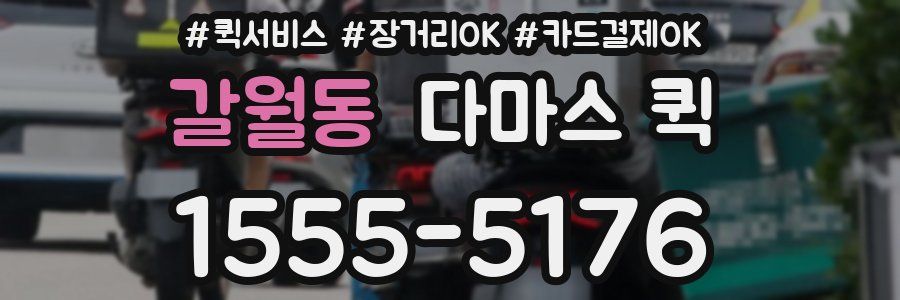 갈월동 다마스 퀵