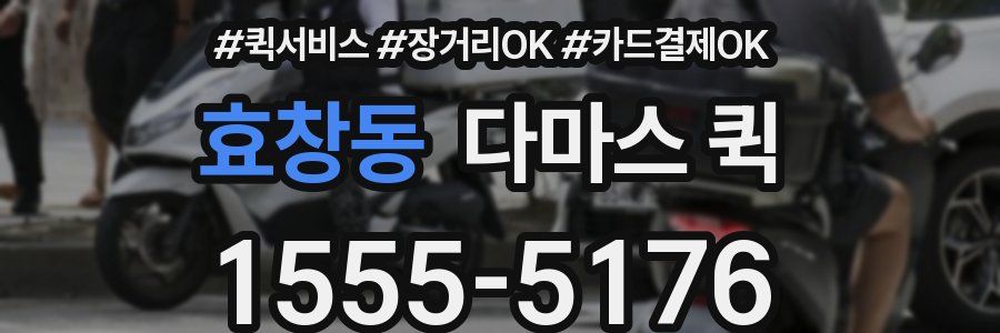효창동 다마스 퀵