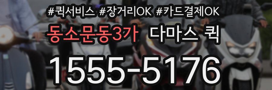 동소문동3가 다마스 퀵