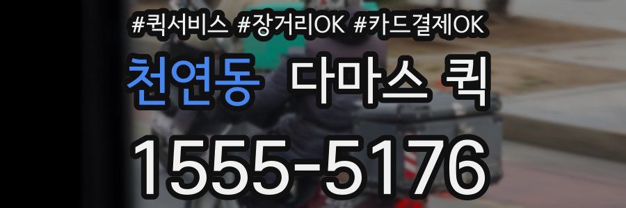 천연동 다마스 퀵