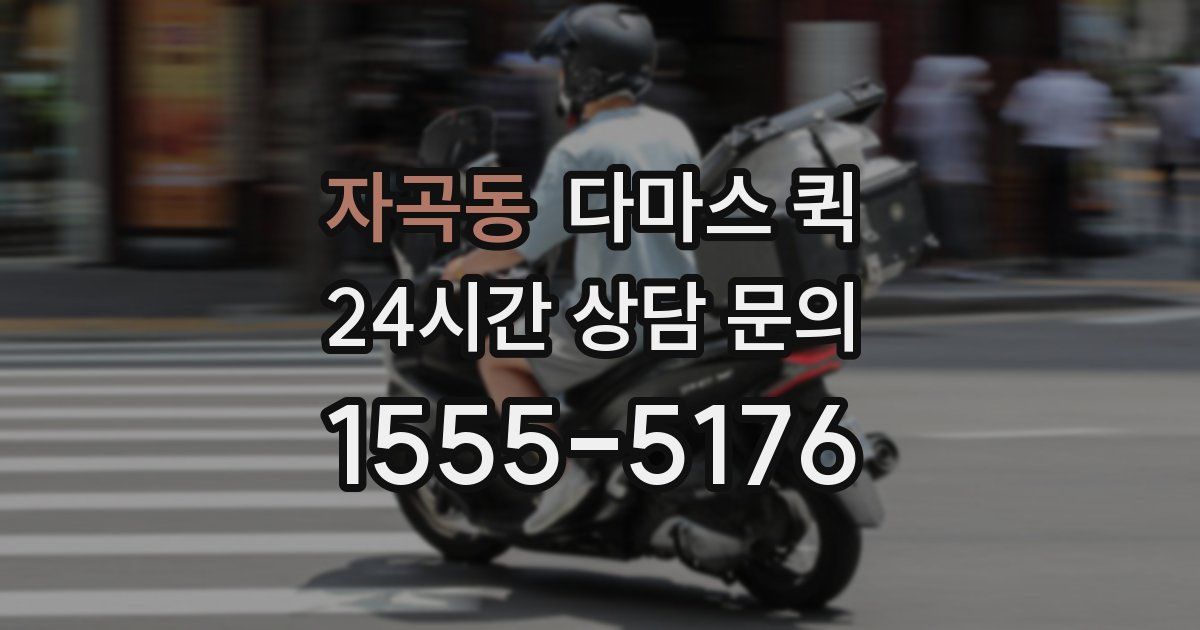 자곡동 다마스 퀵
