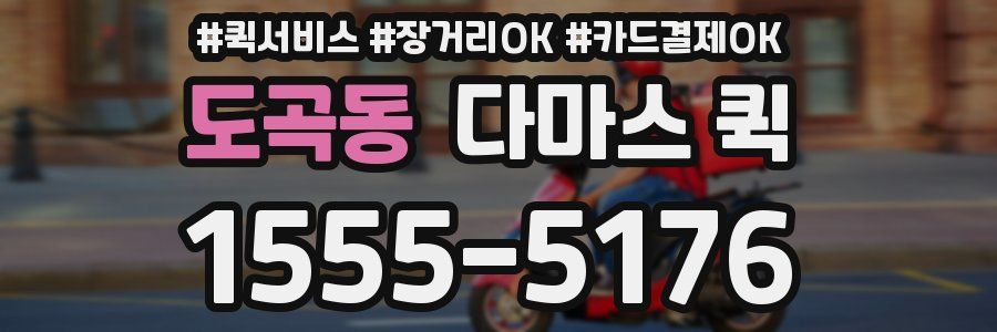 도곡동 다마스 퀵