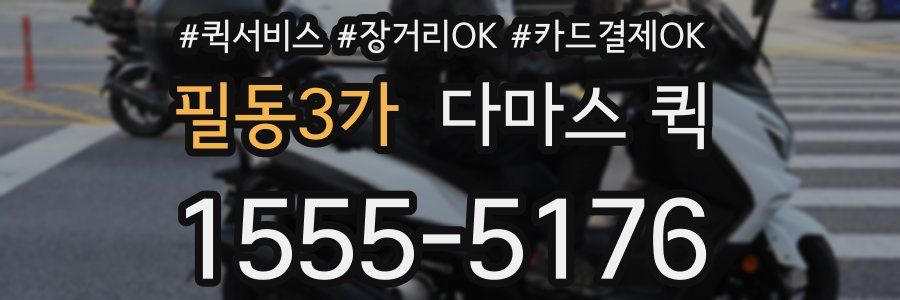 필동3가 다마스 퀵
