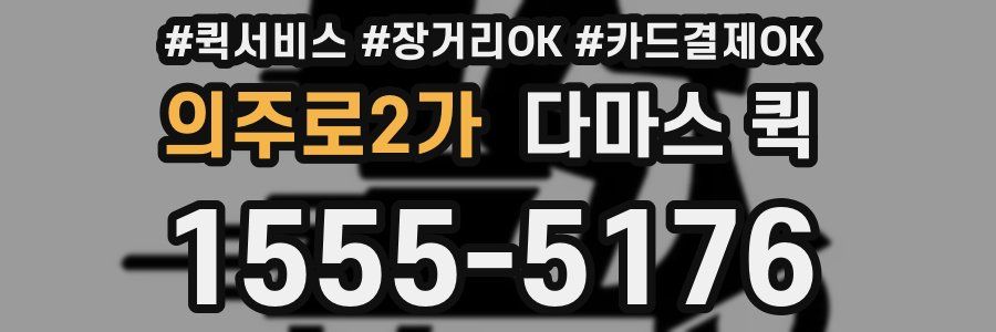 의주로2가 다마스 퀵