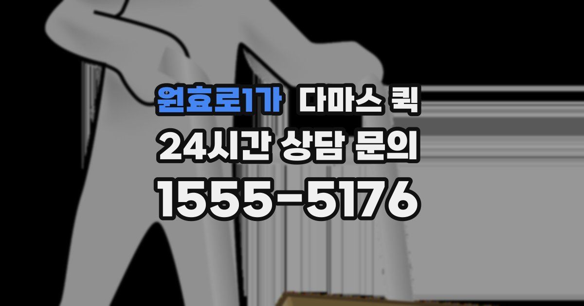 원효로1가 다마스 퀵