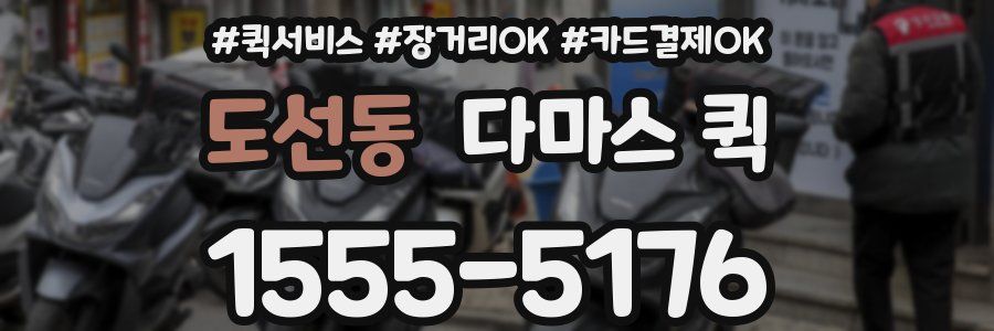 도선동 다마스 퀵