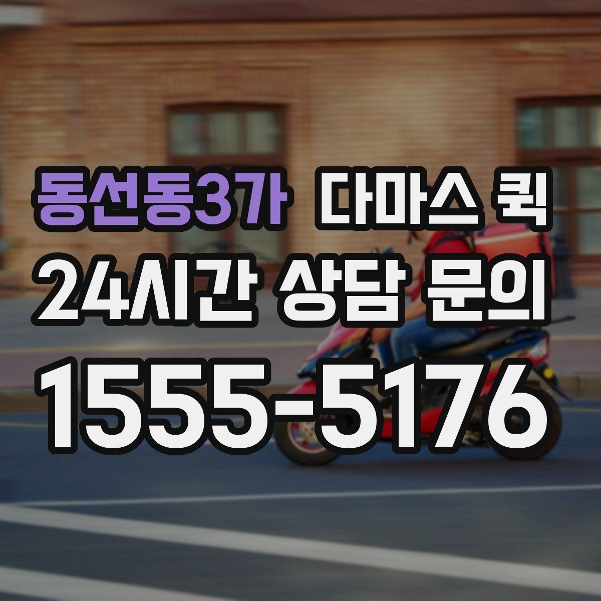 동선동3가 다마스 퀵 예약 확정 전 알아볼 서비스 범위