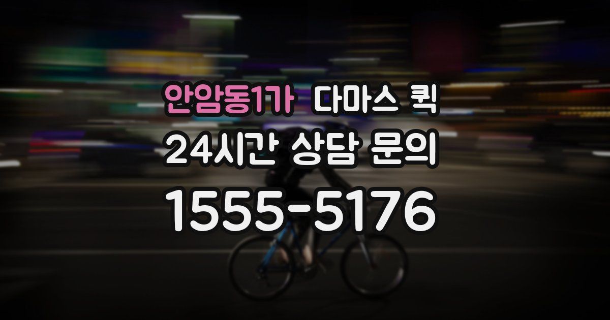 안암동1가 다마스 퀵